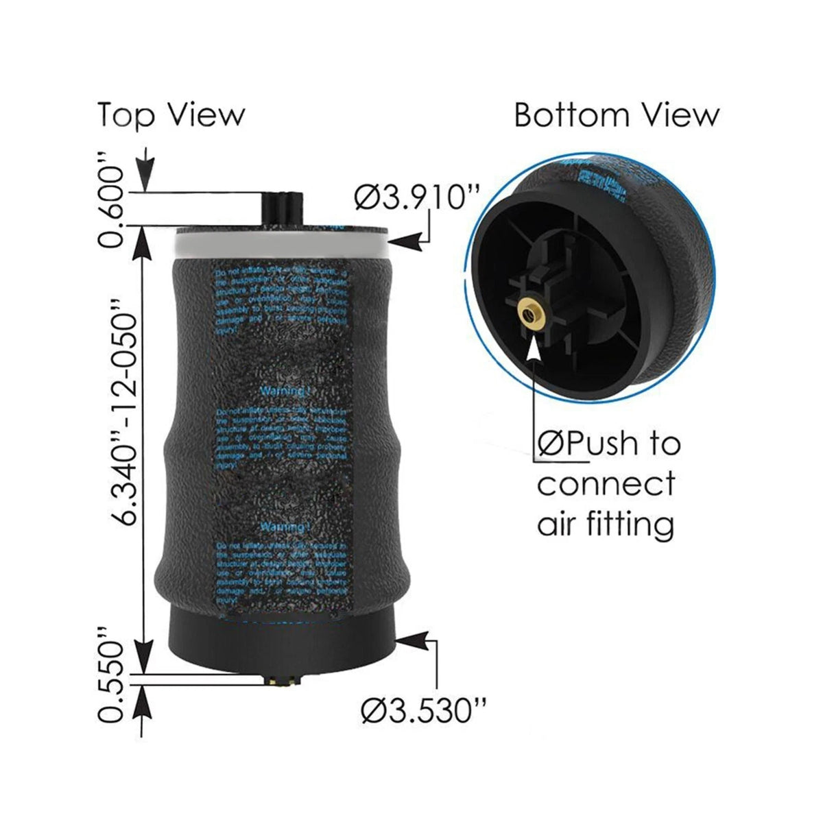 Air Spring for Paccar Automann (ABSZ70-1149)