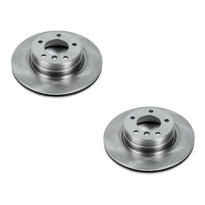 Set of 2 Powerstop Brake Discs for BMW 525i E60 (2004–2007) SET-P15EBR841-2