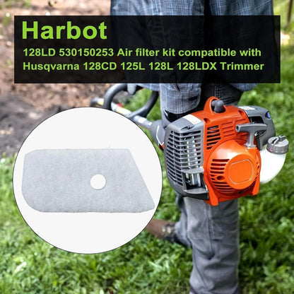 Air Filter & Spark Plug Kit for Husqvarna 128LD (No Year Supplied)