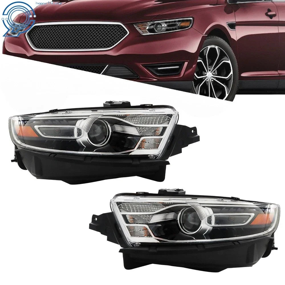 2X Projector Halogen Headlights for Ford Taurus (2016-2019)