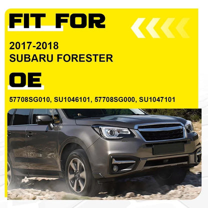 Fog Light Trim in Chrome for Subaru Forester (2017-2018)