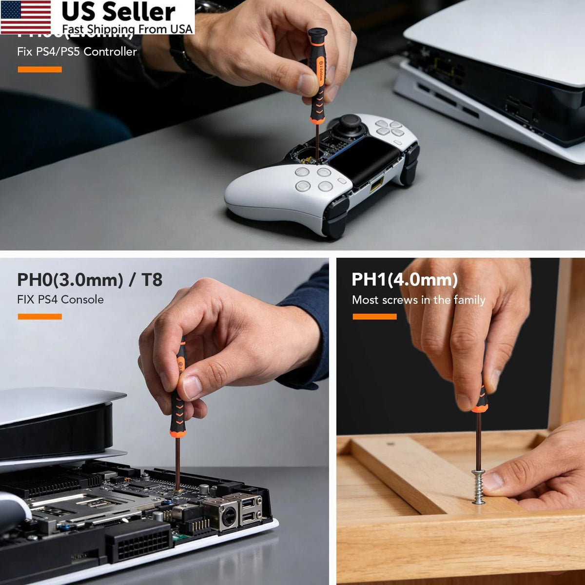 Cleaning Repair Tool Kit for PS5 PS4 (2020–2023)