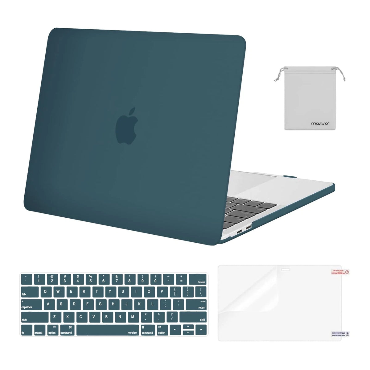 Case for MacBook Pro 13 inch (2024–2026) Deep Teal