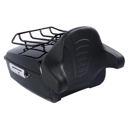Trunk Backrest Rack Mount for Road King Glide Harley Touring 2009-2013