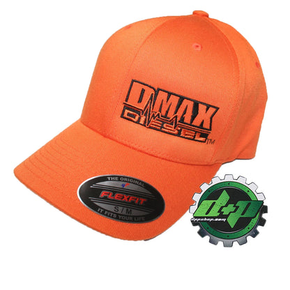 Orange Flexfit Trucker Hat for Duramax Chevy (S/M)