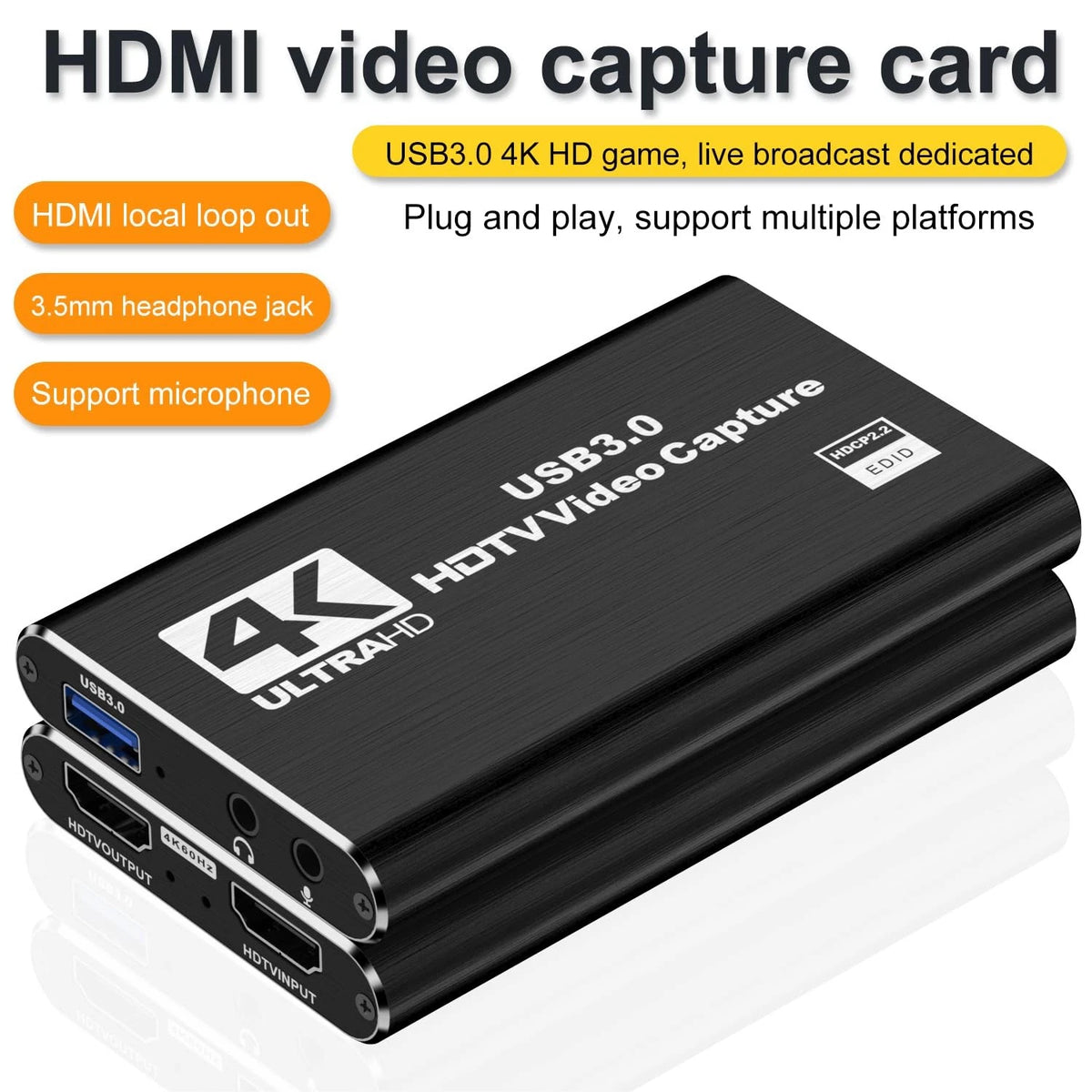 4K Capture Card for HDMI Devices (2023)