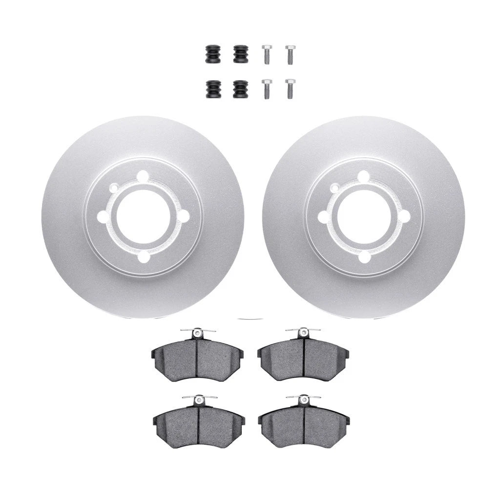 Disc Brake Set for Volkswagen Cabrio (1995–2002) ALX-PAU-DF-4512-74081-CLA1