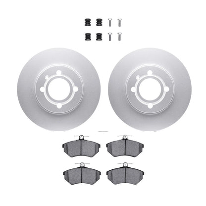 Disc Brake Set for Volkswagen Cabrio (1995–2002) ALX-PAU-DF-4512-74081-CLA1