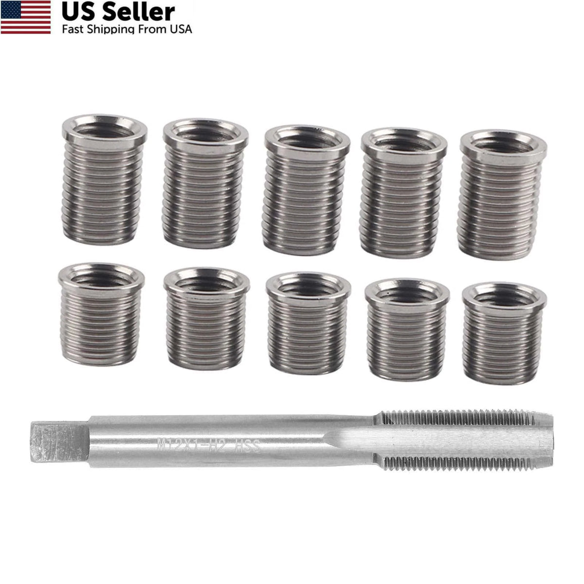 Spark Plug Thread Repair Kit for M10x1.0 & M12x1.0 (Universal)