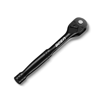 3/8 Inch Drive Ratchet for Universal Use (72-Tooth, Quick-Release, 5-Degree Swing)