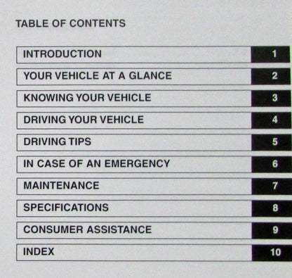 Owners Manuals for Kia Optima (2004) in Plastic Pouch