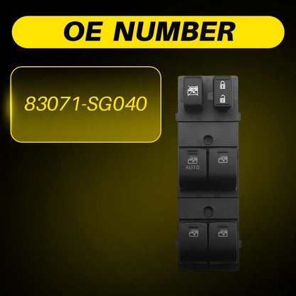Master Power Window Switch Front Left for Subaru Forester (2014-2016)