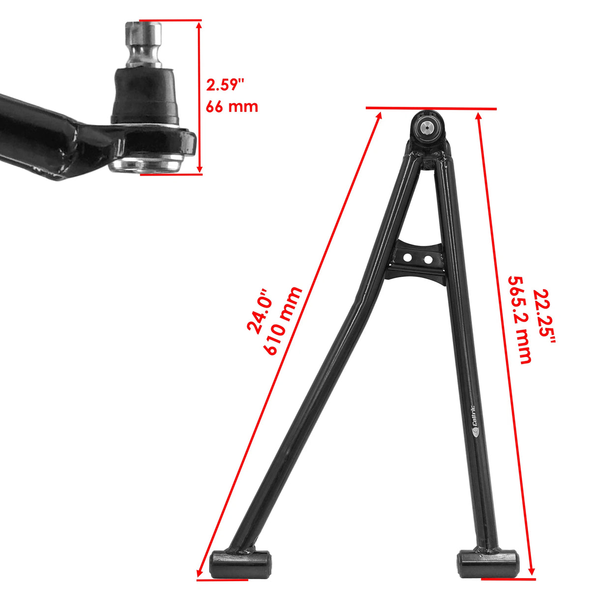 Front Control Arm Set for Polaris General 1000 (2016–2023) AA169 AA170