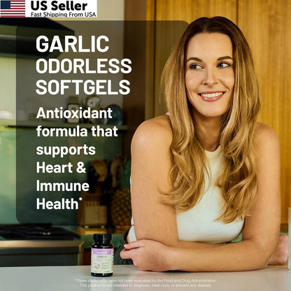 Odorless Garlic Pills for NatureWise (60 Count)
