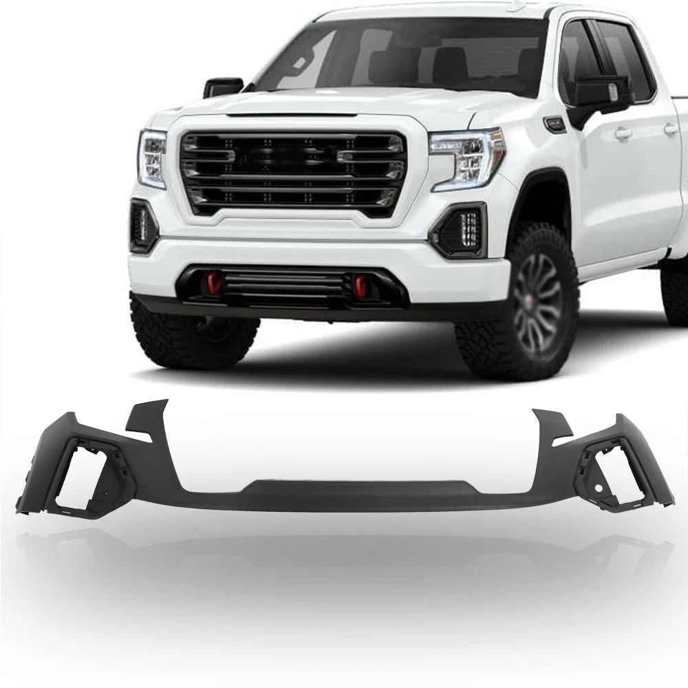 Plastic Front Upper Bumper Cover for GMC Sierra 1500 (2019–2022)