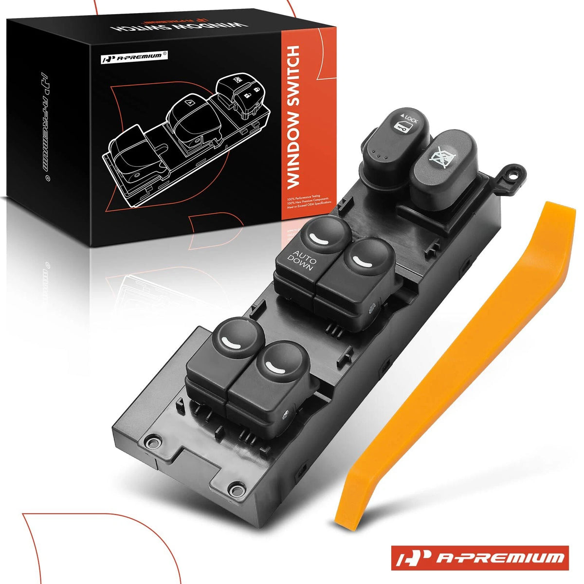 Front Left Power Window Switch for Hyundai Elantra (2009–2012) 935702L010, 901-925