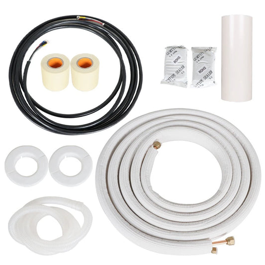 Air Conditioning Cooling Connection Pipe Install Kit for (16FT)