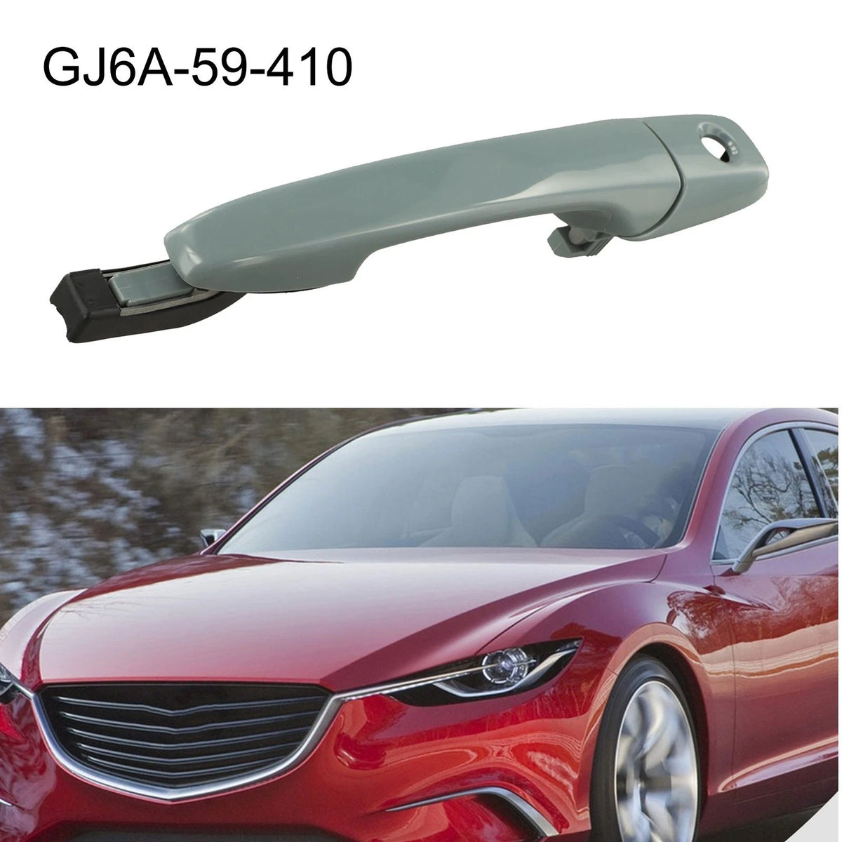 Front Left Door Handle for Mazda 3, RX8, CX7 (2004–2012)