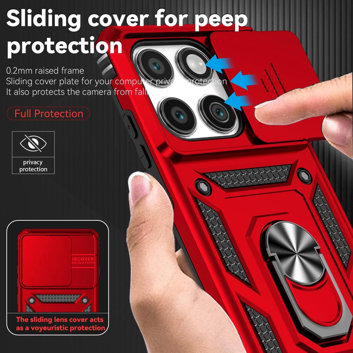 Motorola Moto Edge 2025 Case - Red