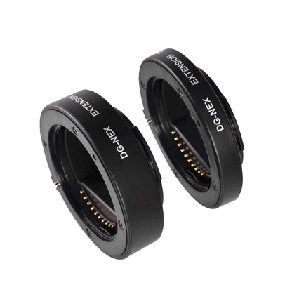 2X Macro Extension Ring Set for Sony E-Mount Camera 10mm 16mm AF Adapter