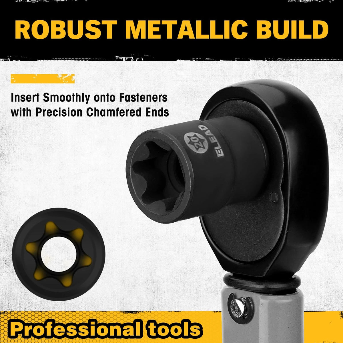 31-Piece Torx Bit Socket Set for Automotive Use