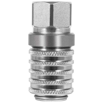PD242 Series Steel Test Port Quick Coupler for Automotive Diagnostics