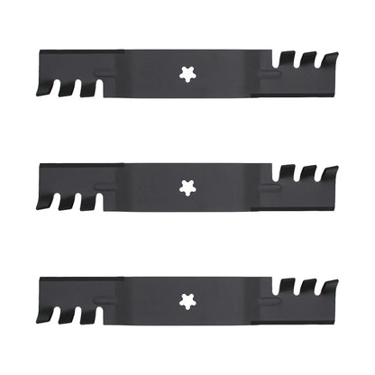 3 Mulching Blades for Husqvarna LGT2554 LGT2654