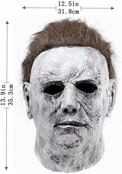 Michael Myers Head Mask for Masquerade Dressing Up (One Size)