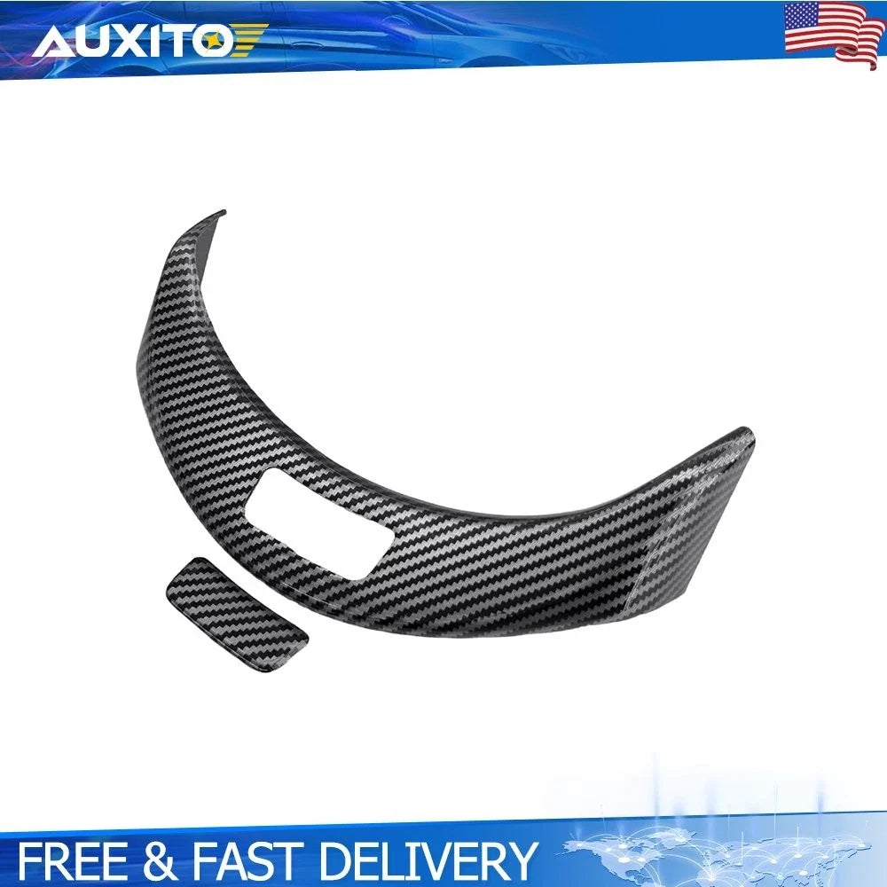 Console Button Trim in Carbon Fiber for Benz C-Class (2015–2020)