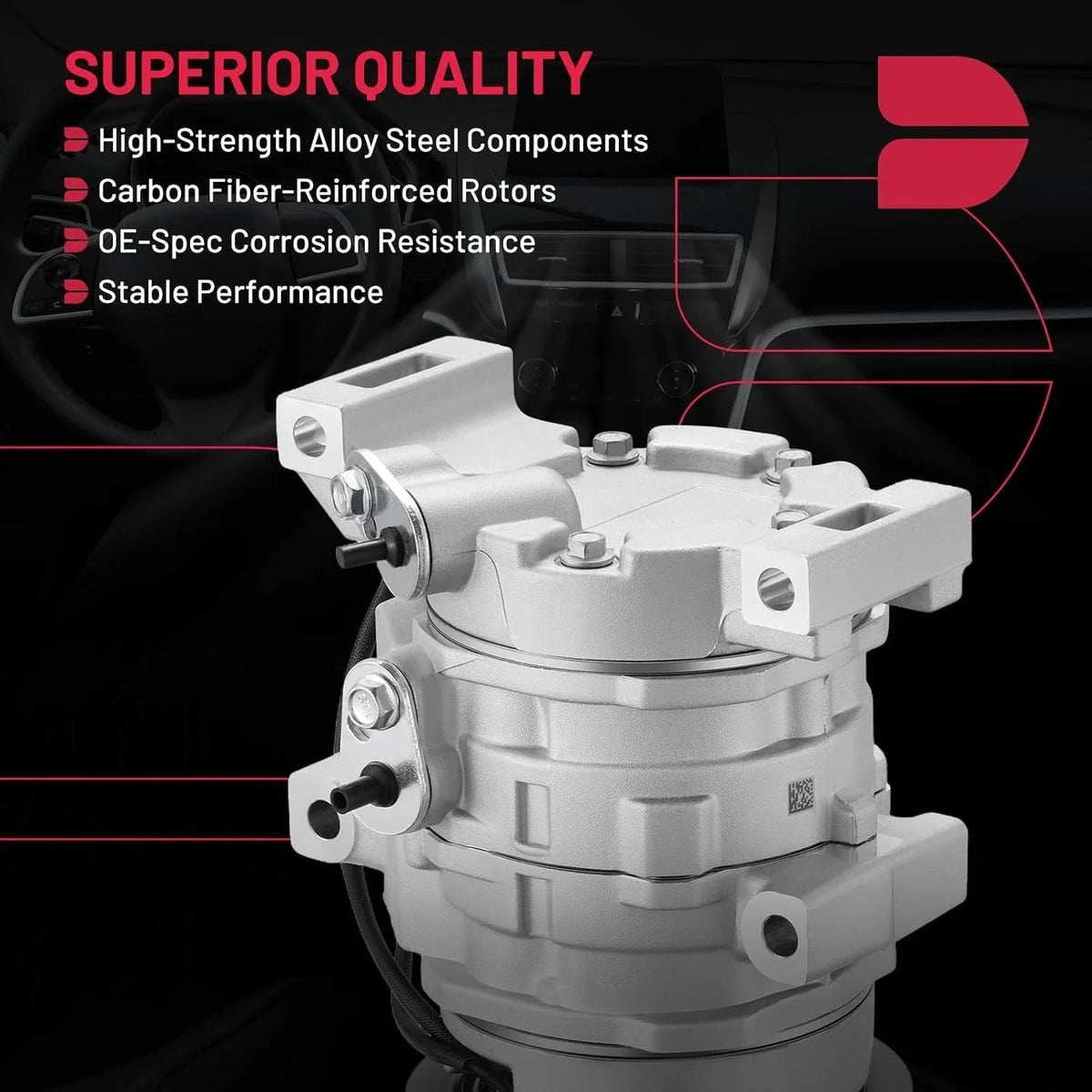 1.5L A/C Compressor for Toyota Echo (2000-2005) 884101A210