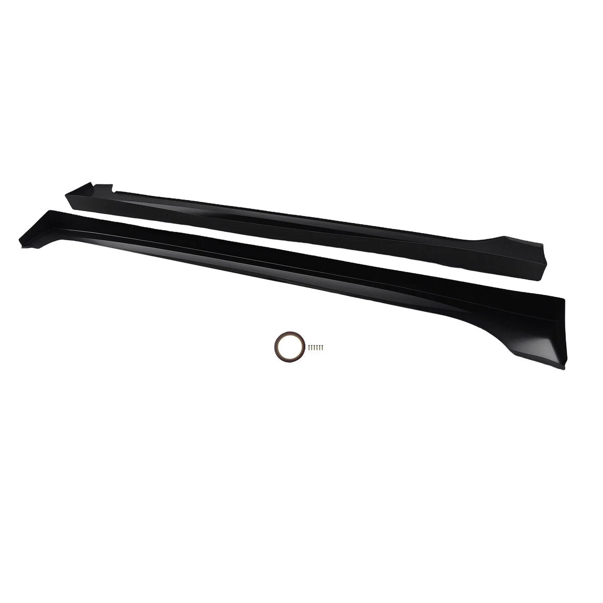 Black Body Side Extension Panel Kit for 2006-2011 Honda Civic 4Dr