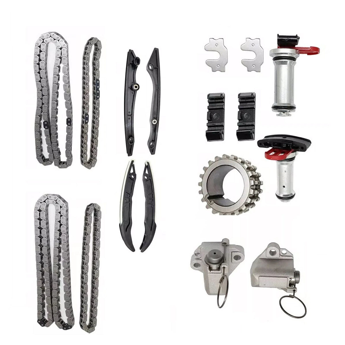 Engine Timing Chain Kit for Ford Mustang F-150 5.0 (2018–2020) BR3Z6K254A, BR3Z6268A, 3Z6L266B