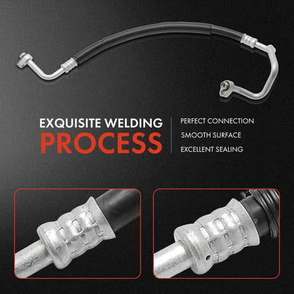 A-Premium A/C Refrigerant Suction Line Hose Assembly for Dodge Dakota (2005–2007) 55056521AG, HA111665C
