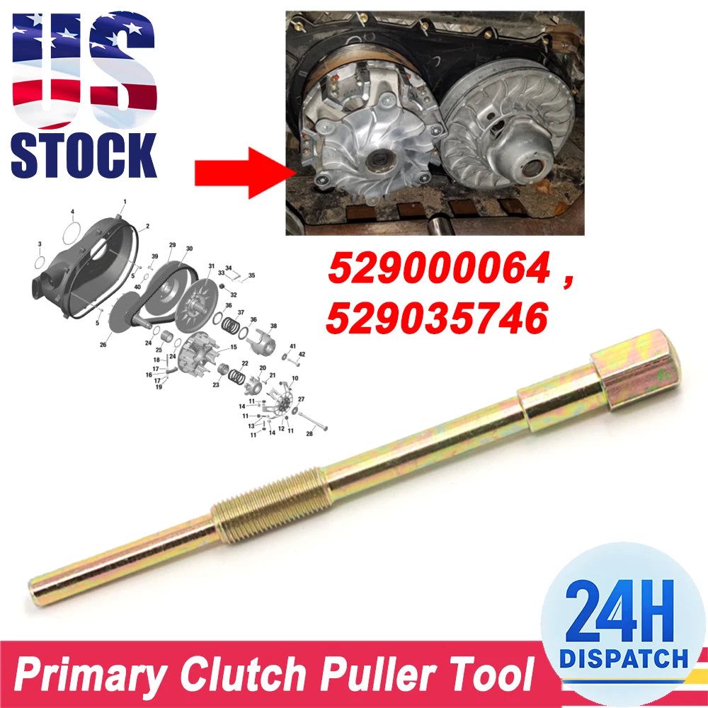 Primary Clutch Puller Tool for Can-Am Maverick X3 (2017–2023)