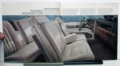Options brochure for Oldsmobile Toronado Ninety-Eight Delta 88 (1983)