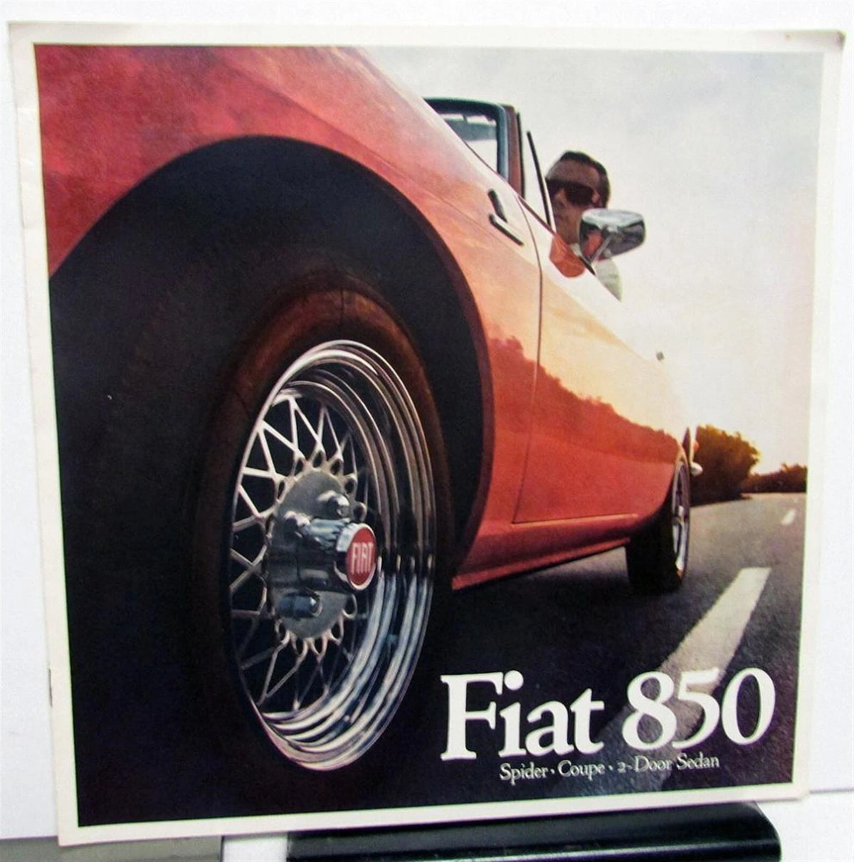 1968 Fiat 850 Sales Brochure Spider Coupe 2 Door Sedan Features Specs