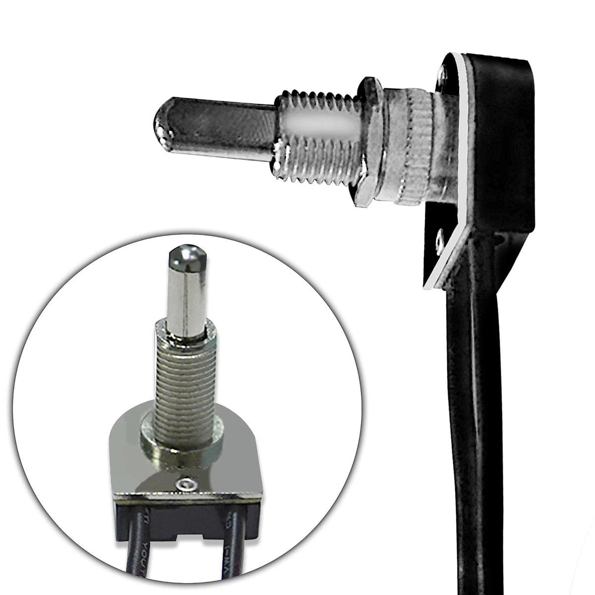 Push Button Switch for Zing Ear ZE-107M (On-Off 5/8" Light Lamp)