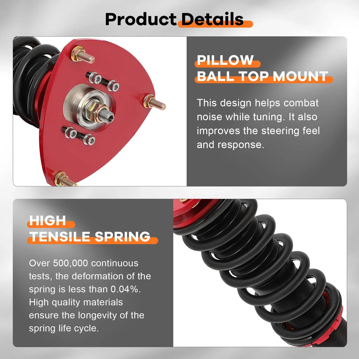 Suspension Coilovers for 2005-2009 Subaru Legacy BL BP