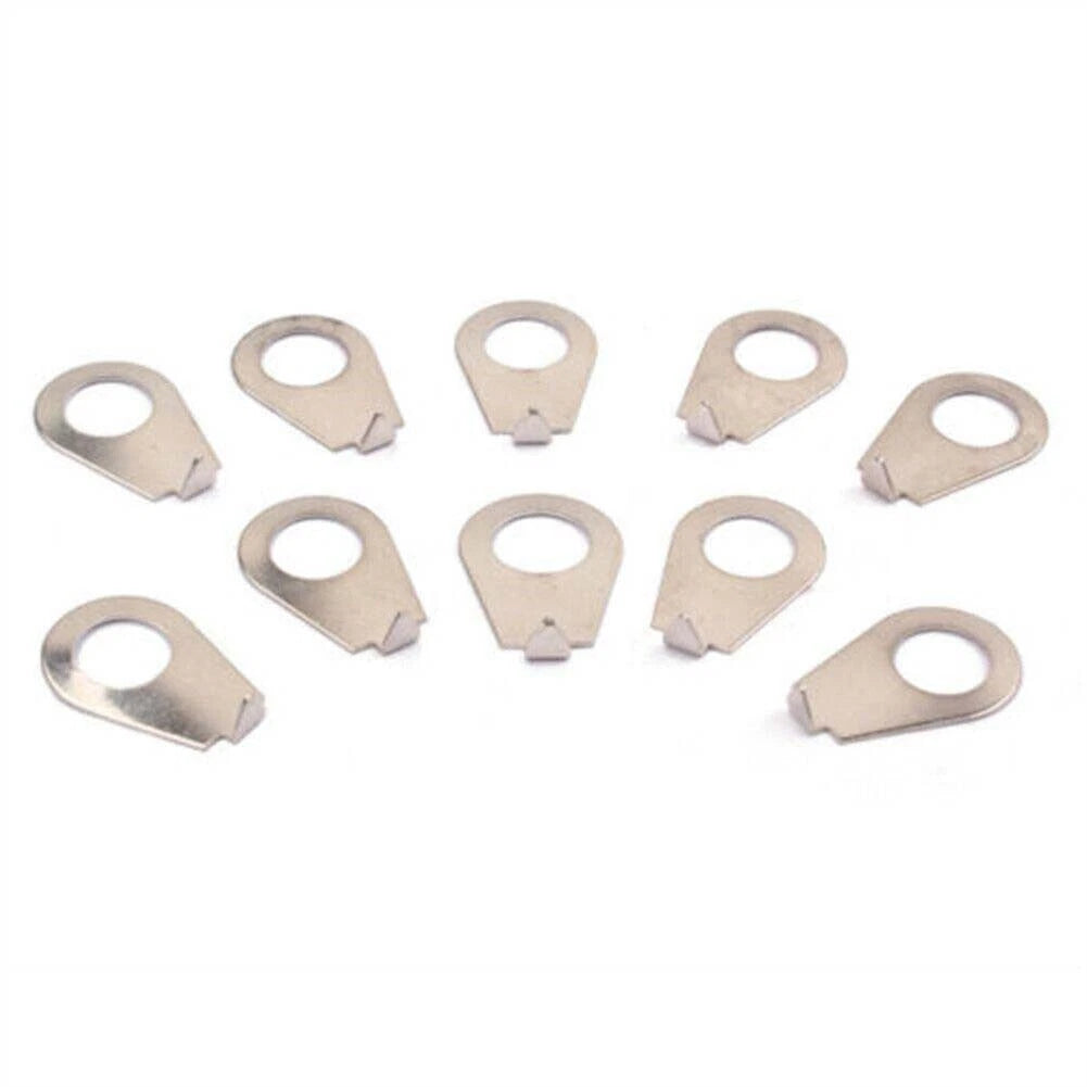 10Pcs Guitar Knobs Pointer Plate Indicator Washers for Gibson LP