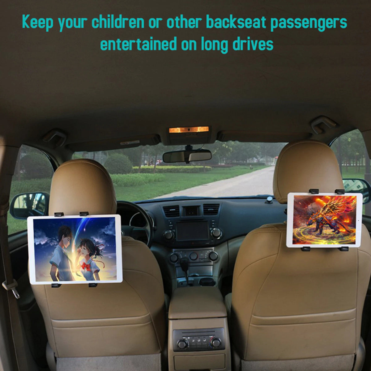 Adjustable Tablet Holder for Car Headrest (7-10" Inch)