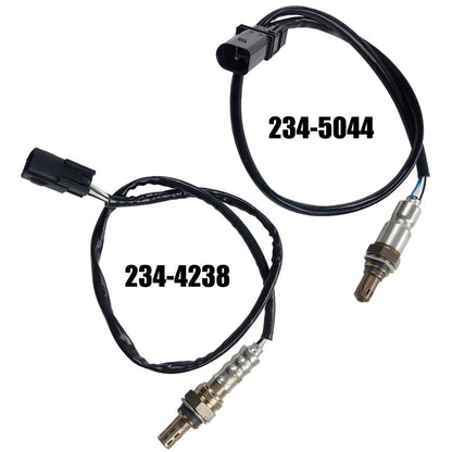 2X Oxygen O2 Sensor Upper+Lower for Hyundai Genesis Coupe (2013–2014) 234-4238, 234-5044