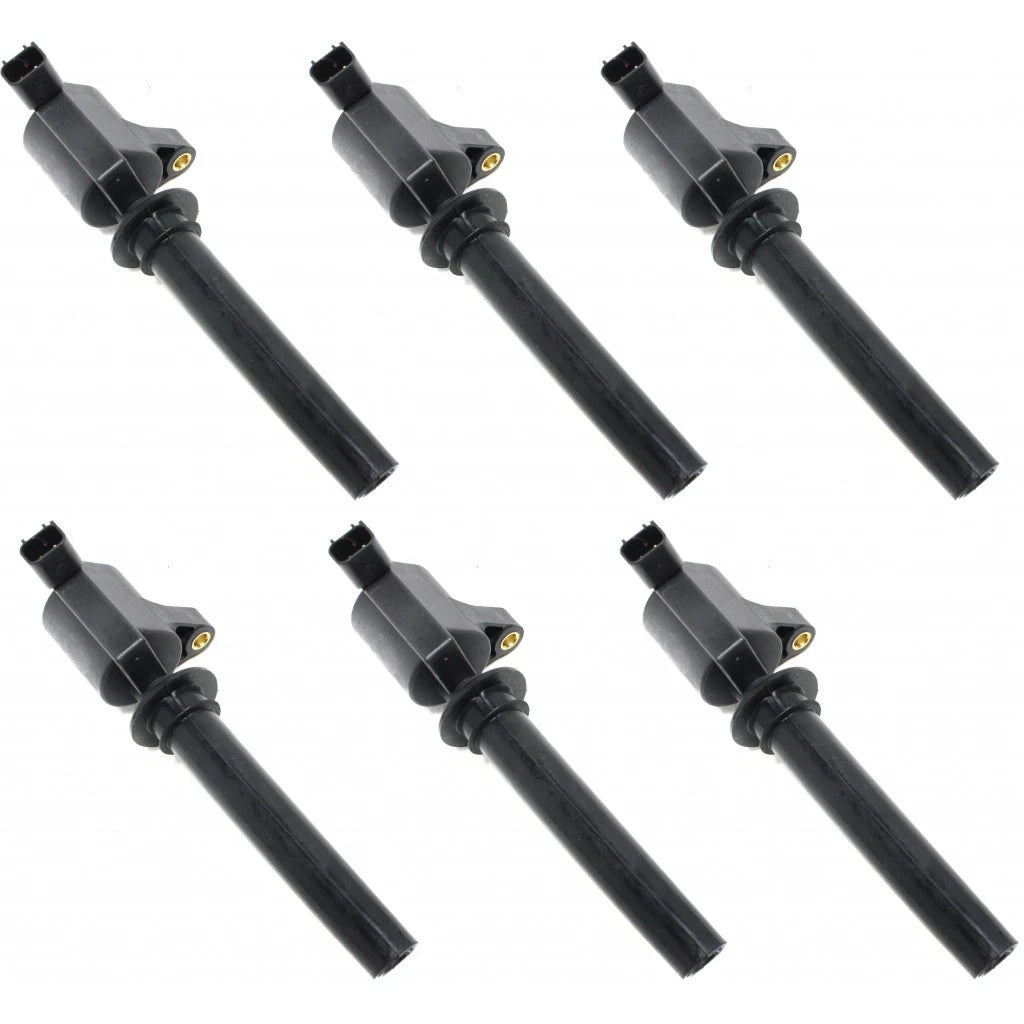 Set of 6 Ignition Coils for Mercury Montego (2005–2007) CLX-M0-USA-REPF504612-CL360A75