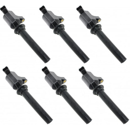 Set of 6 Ignition Coils for Mercury Montego (2005–2007) CLX-M0-USA-REPF504612-CL360A75