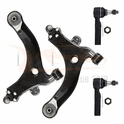 Front Lower Control Arm, Ball Joint, and Tie Rod for Chevrolet Impala 2000-2013
