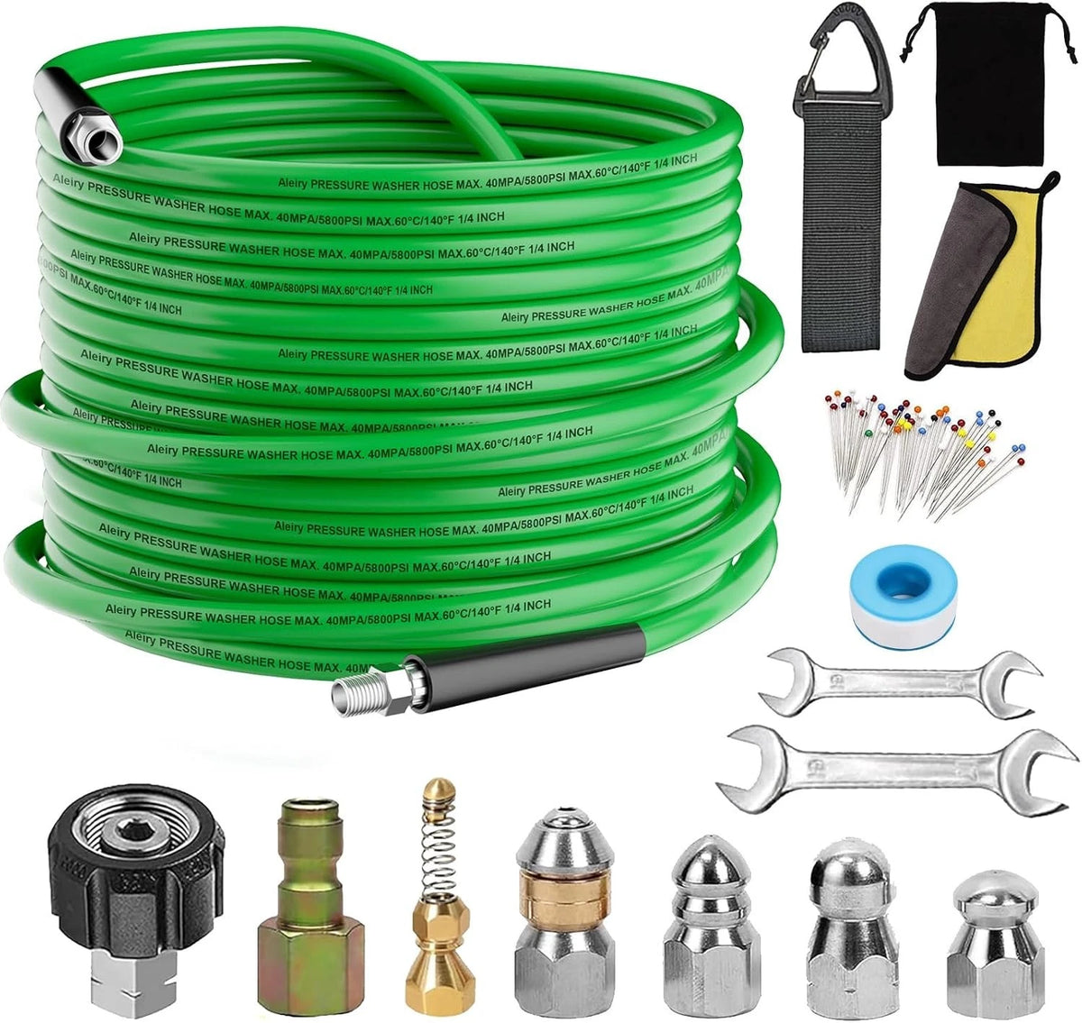 Sewer Jetter Kit for Pressure Washer (50 FT)