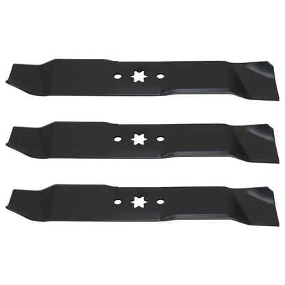3 Outer Mulch Blades for 46" Decks (742-0611, 742-0644)