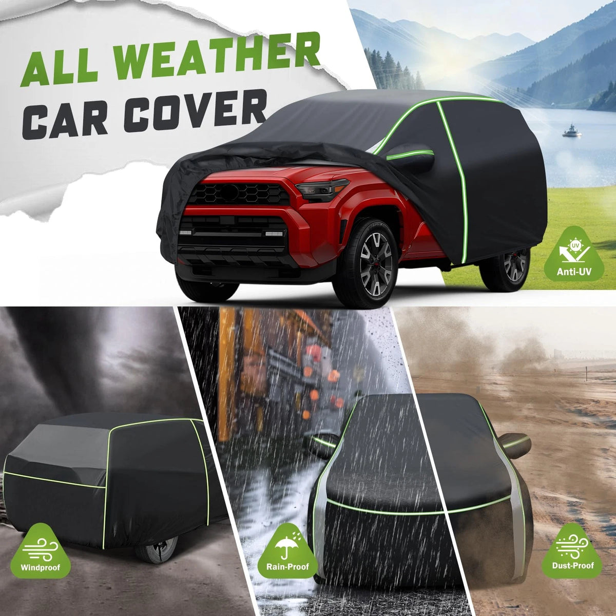 Waterproof 7-Layer Car Cover for Toyota 4Runner (2002–2026)