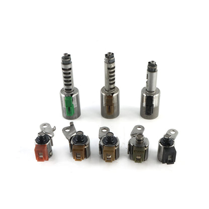 8Pcs Transmission Shift Control Solenoids for Nissan Suzuki (AF33-5, AW55-50SN, AW55-51SN)