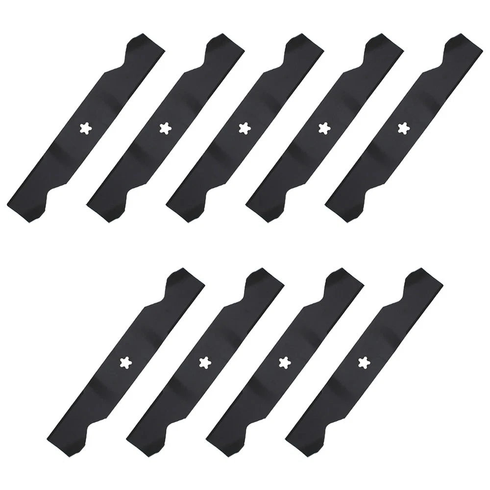 9 Notched Mower Blades for AYP Roper (54")