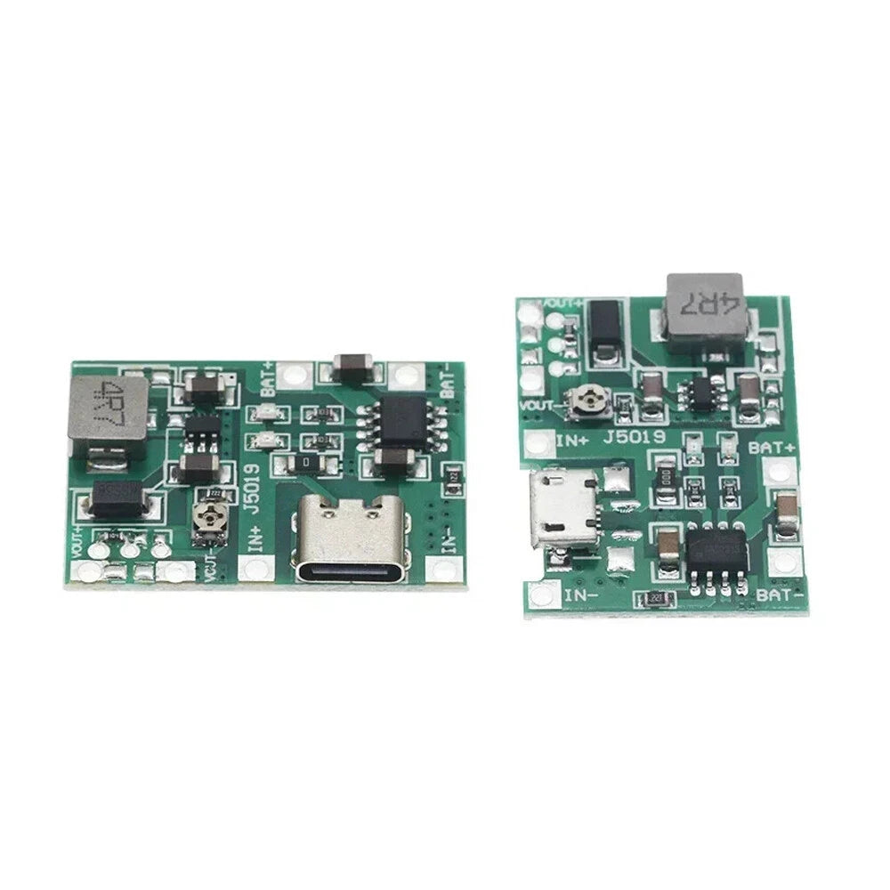 DC-DC Step Up Boost Module for 18650 Battery (3.7V to 9V, 2A) 10X
